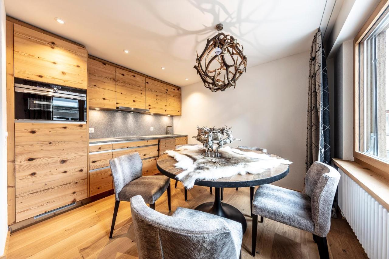 Unique Alpic Style Apartment In The Heart Of Davos Eksteriør billede